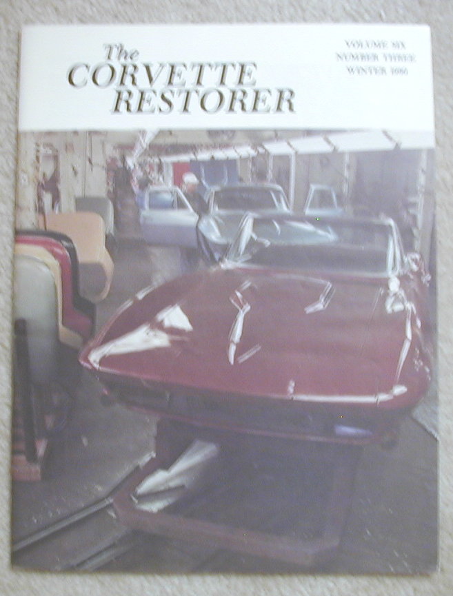 Corvette Restorer, Volume 6, Number 3, Winter 1980